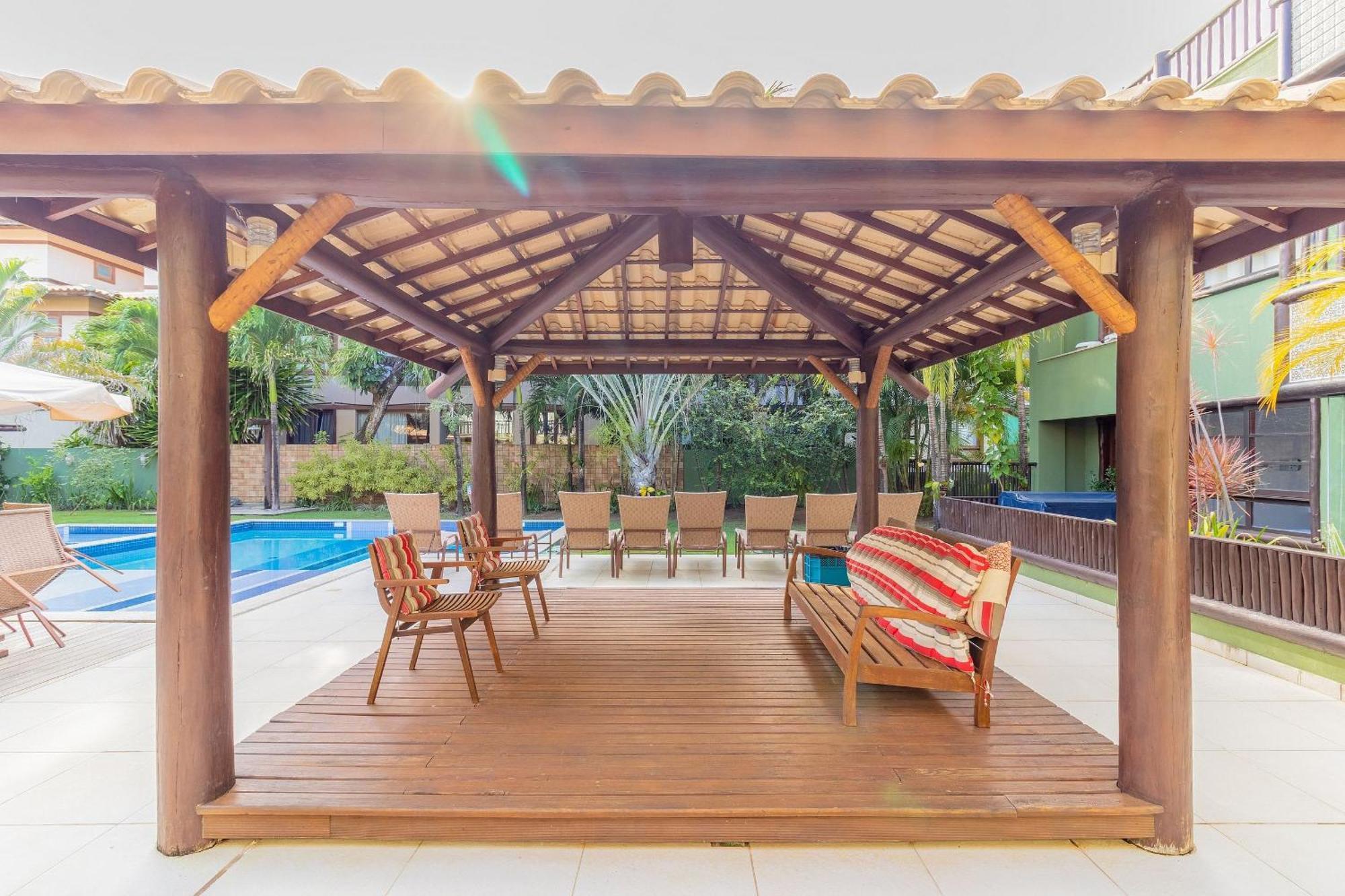 PF35 Ótimo Quarto e Sala a 25m da Praia Praia do Forte Exterior foto